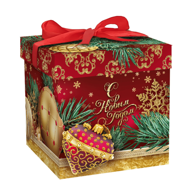 №104 Куб Новогодние игрушки