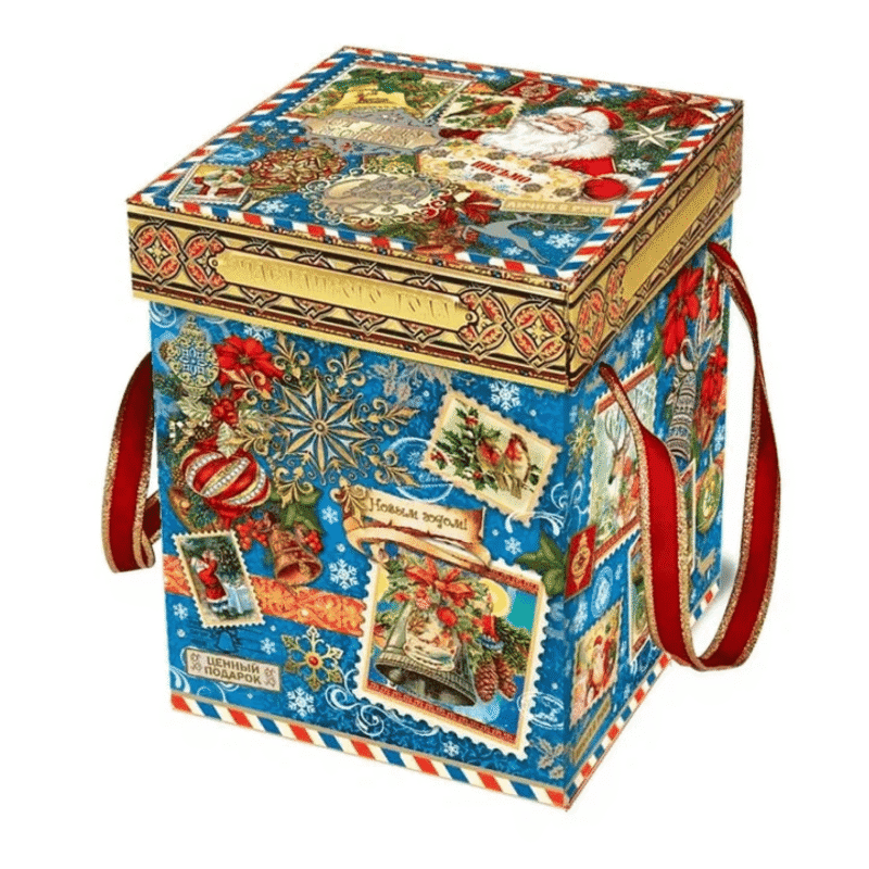 №107 Ценный подарок синий