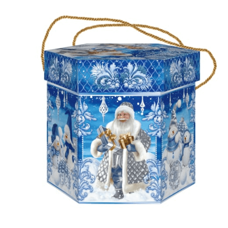 №120 Шестигранник Сказки зимы зеленая